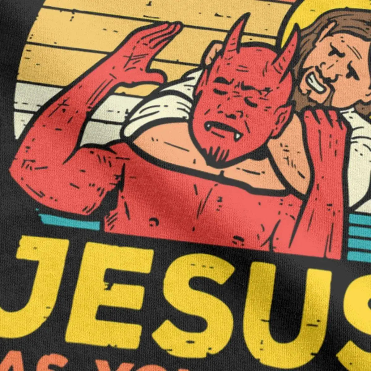 Jesus Has Your Back Jiu Jitsu Retro Christian T Shirts Women And Men