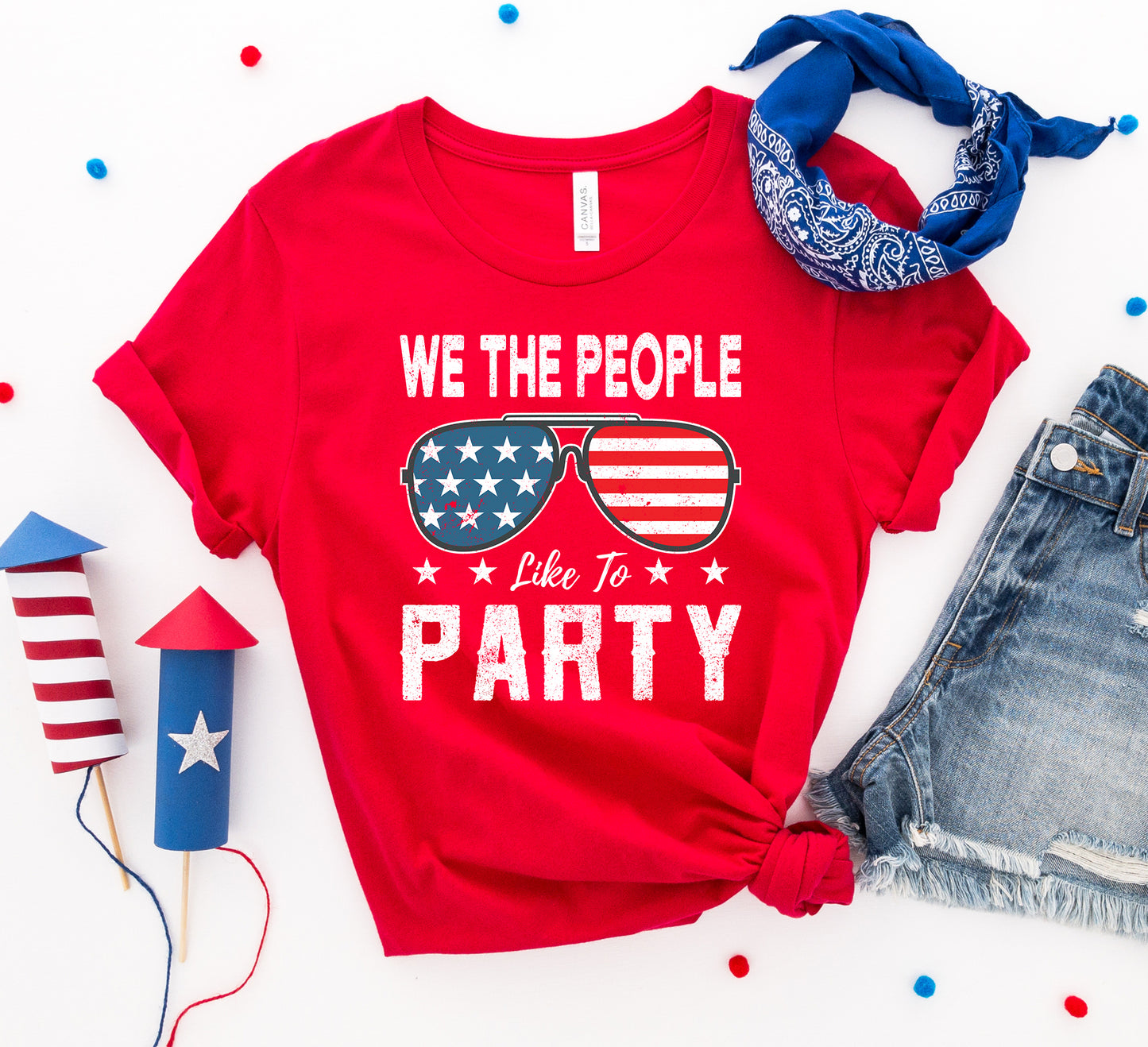 We the people like to party T-shirt